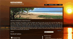 Desktop Screenshot of katchatheevu.com